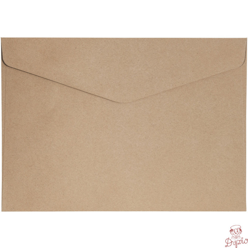 Koperta C5 NATURE ciemnobeżowa K 120g.(10szt.) 280620 Galeria Papieru
