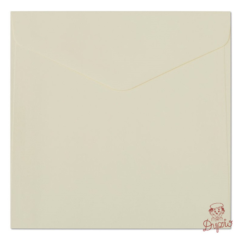 Koperta 160x160mm gładki jasnokremowy 120g. (10szt.) 280329 Galeria Papieru
