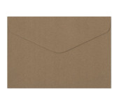 Koperta ozdobna 114x162mm KRAFT c.brązowy C6 120g (8szt.) 280222 Galeria Papieru