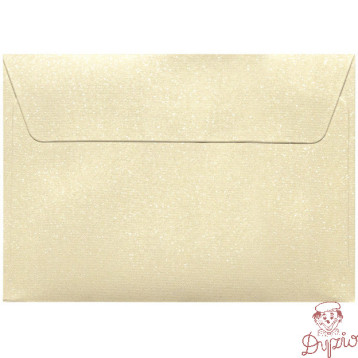 Koperta C6 Mika kremowy 120g. (10szt.) 280247 Galeria Papieru