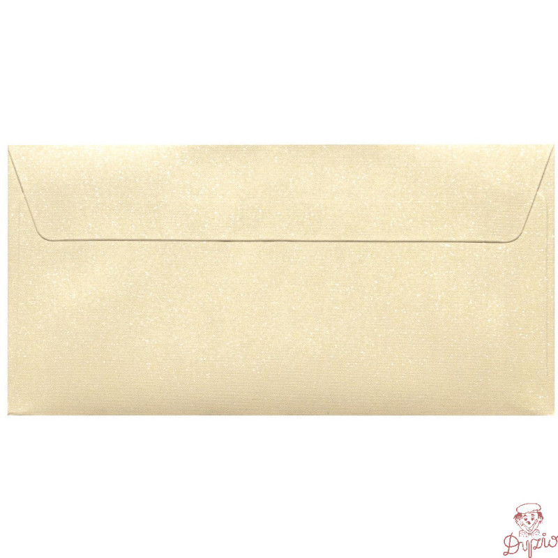 Koperta DL Mika kremowy 120g. (10szt.) 280147 Galeria Papieru
