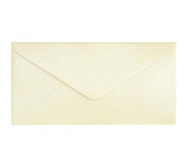 Koperta 80x160mm Pearl kremowy 150g. (10szt.) 280491 Galeria Papieru