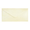 Koperta 80x160mm Pearl kremowy 150g. (10szt.) 280491 Galeria Papieru