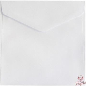 Koperta 160x160mm biały gładki 150g. (10) 280391 Galeria Papieru