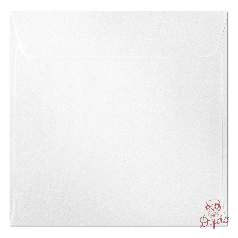 Koperta 158x158mm Millenium diamentowa biel 120g. (10szt.) 280816 Galeria Papieru