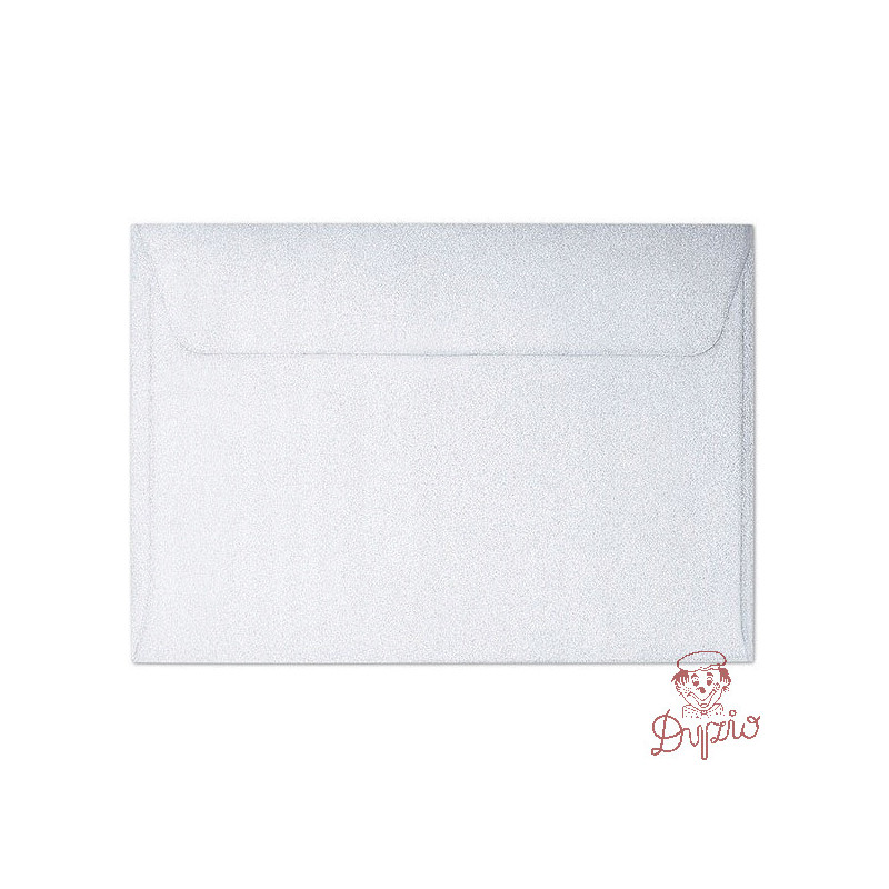 Koperta B7 MILLENIUM diamentowa biel 120g. (10szt.) 280516 Galeria Papieru