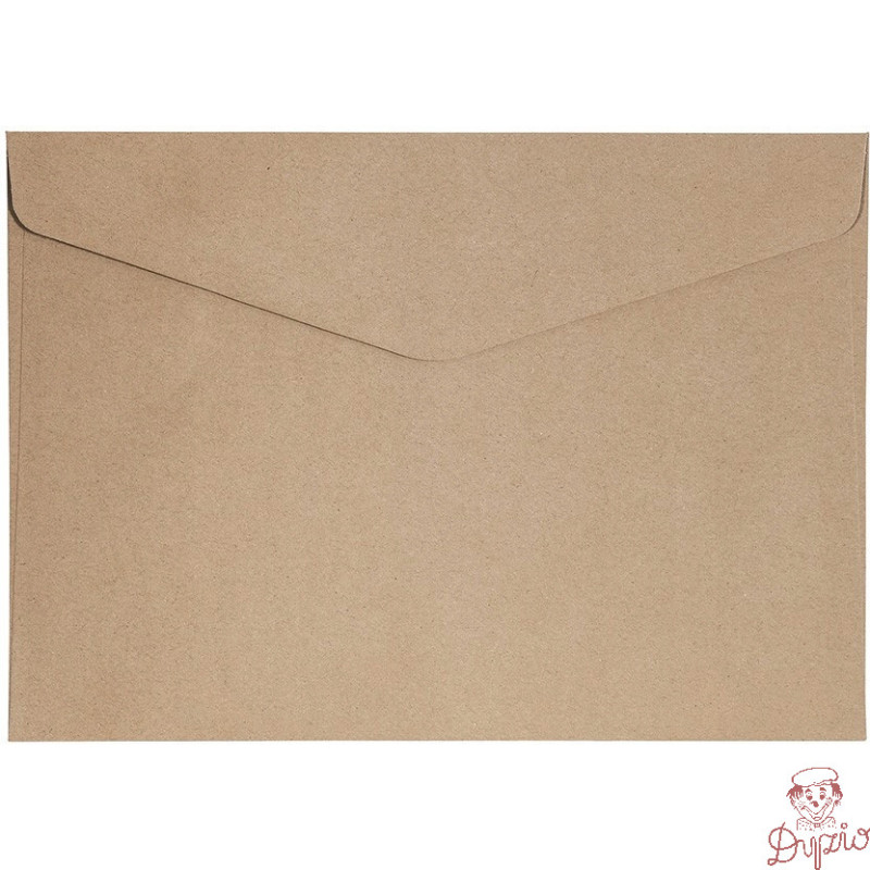 Koperta C6 ciemnobeżowa 120g. (10szt.) 280220 Galeria Papieru
