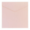 Koperta 160x160mm gładki róż satynowy 130g. (10sztuk) 280326 Galeria Papieru