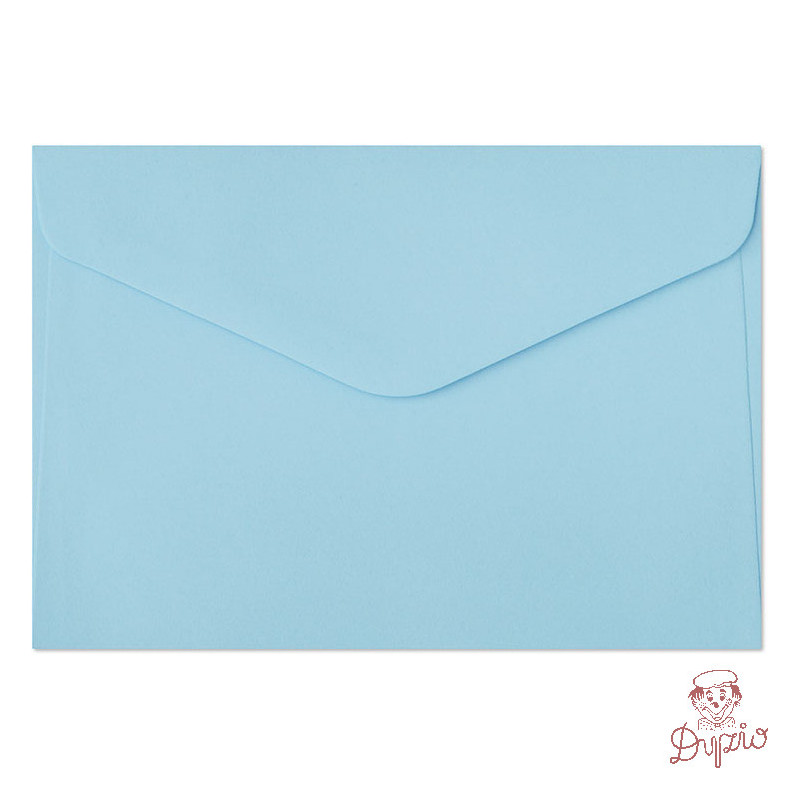 Koperta C6 gładki niebieski satynowany K 130g. (10szt.) 280228 Galeria Papieru