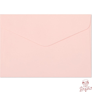 Koperta C6 gładki różowy satynowany K 130g. (10szt.) 280226 Galeria Papieru