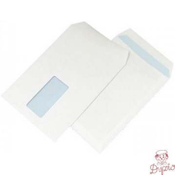 Koperta C5 HK biała 90g okno (500szt.) LEWY/PRAWY środek 45x90mm NC 31432120
