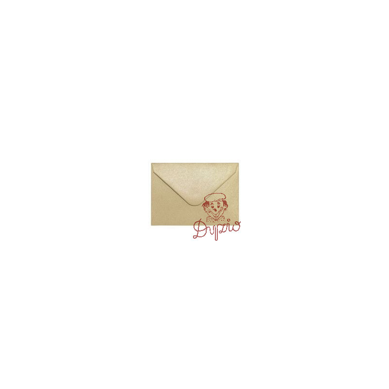 Koperta 70x100 PEARL złoty 150g (10szt.) 280488 Galeria Papieru
