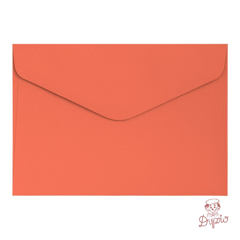 Koperta C6 gładki koralowy 120g. (10szt.) 280281 Galeria Papieru