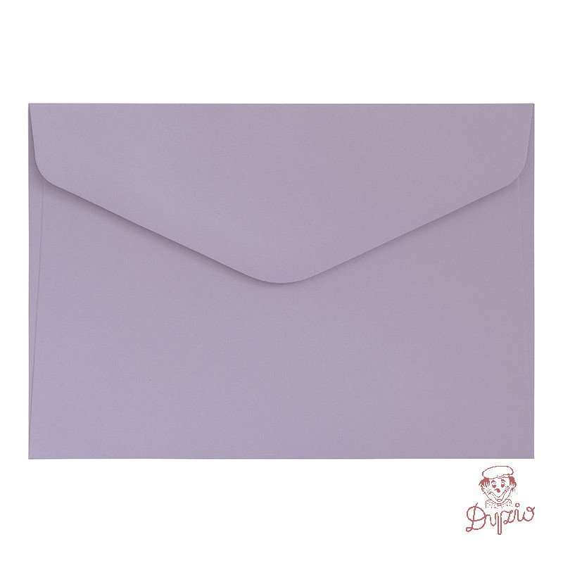 Koperta C6 gładki lawendowy satynowany 130g. (10szt.) 280234 Galeria Papieru