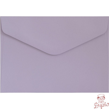 Koperta C6 gładki lawendowy satynowany 130g. (10szt.) 280234 Galeria Papieru
