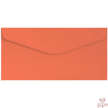 Koperta DL gładki koralowy 120g. (10szt.) 280181 Galeria Papieru