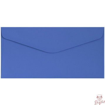 Koperta DL gładki chabrowy 120g. (10szt.) 280182 Galeria Papieru