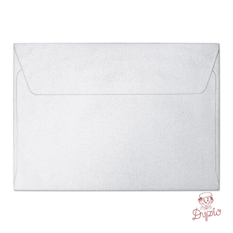 Koperta C6 MILLENIUM diamentowa biel 120g. (10szt.) 280216 Galeria Papieru