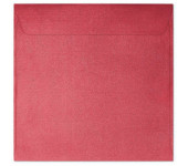 Koperta 145x145mm PEARL czerwona P 120g. (10szt.) 280717 Galeria Papieru