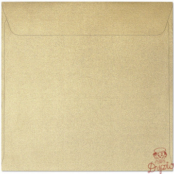 Koperta 145x145mm PEARL złota 120g. (10szt.) 280715 Galeria Papieru