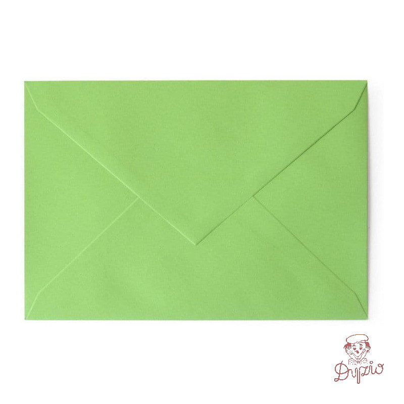 Koperta B6 gładki zielony K 150g.(10szt.) 280851 Galeria Papieru