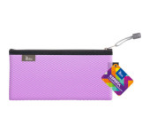 Koperta 24x12cm z suwakiem metalowym TETIS BT609-F Fiolet