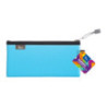 Koperta 24x12cm z suwakiem metalowym TETIS BT609-N niebieska