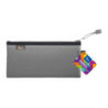 Koperta 24x12cm z suwakiem metalowym TETIS BT609-V czarna