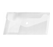 Koperta PP na zatrzask DL transparentna (12 szt.) BT612-T TETIS