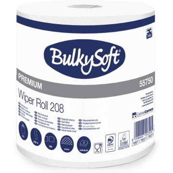 Czyściwo papierowe BulkySoft Classic 2 warstwy 208m 55750 Czyściwo papierowe BulkySoft Classic 2 warstwy 208m 55750
