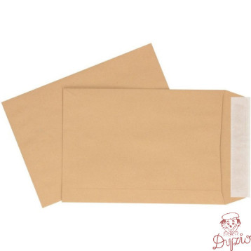 Koperta C5 HK brązowa (50szt.) NC 12970 31433020/50
