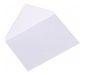 Koperta B6 NK biała (50szt.) klapa w szpic 75g NC 01110000/50