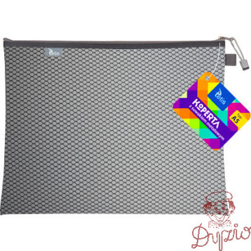 Koperta A5 z suwakiem metalowym CZARNA BT606-V TETIS