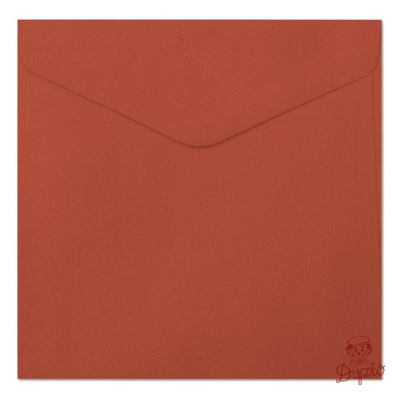 Koperta 160x160mm Pearl czerwona 150g. (10szt.) 280338 Galeria Papieru