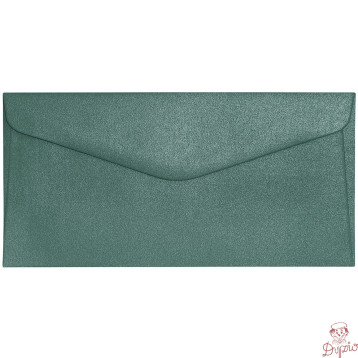 Koperta DL Pearl zielony K (10szt.) 150g 280144 Galeria Papieru