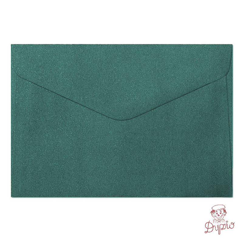 Koperta C6 Pearl zielony K (10szt.) 150g 280244 Galeria Papieru