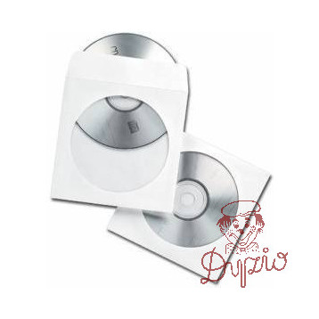 Koperta na CD z okienkiem SK biała 90g (1000) (33020127) NC KOPERTY