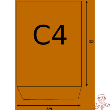 Koperty C4 NK brązowe 90g (500) 31613020 NC