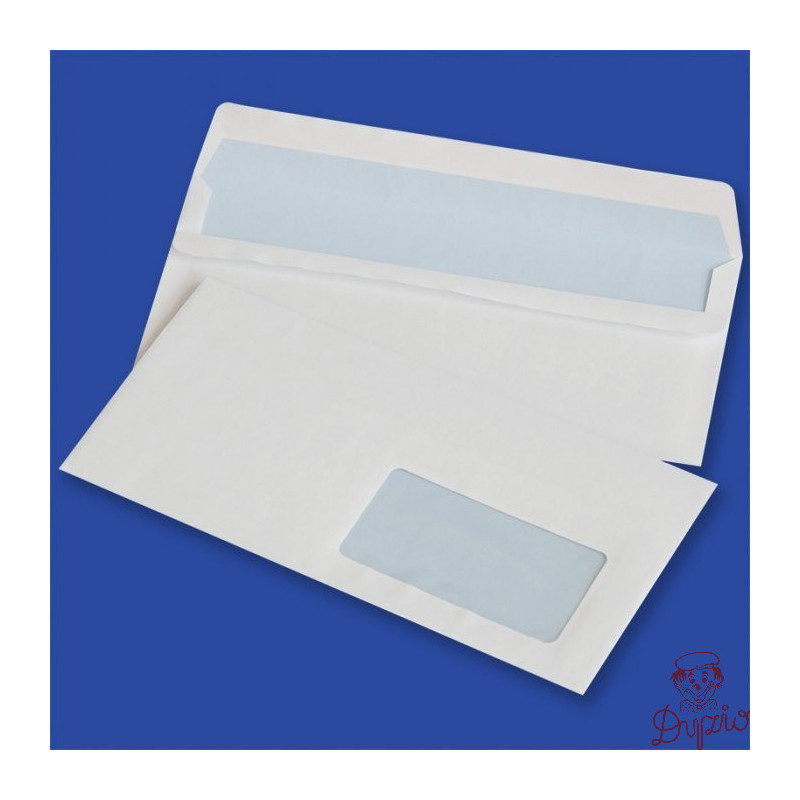 Koperty DL SK białe okno prawe 45x90 mm samoklejące 75g. (1000szt.) NC 112212007/11221200