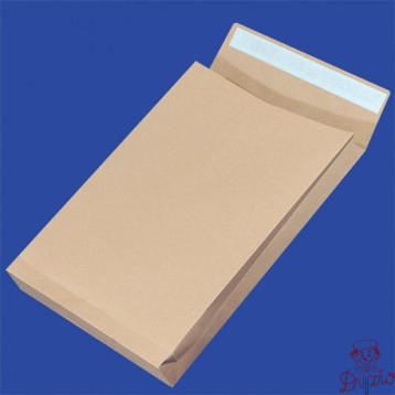Koperty C5 HK RBD brązowe 120g (250szt.) NC z rozszerzanymi bokami