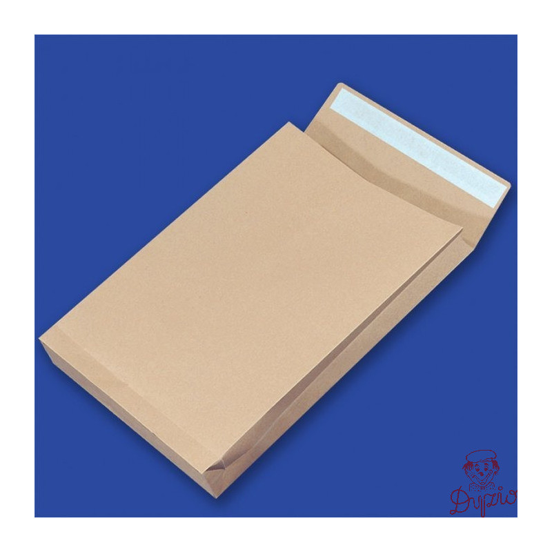 Koperty E4 HK RBD brązowe 150g (250szt.) NC z rozszerzanymi bokami 41833077