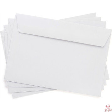 Koperta C6 SK biała (10szt.) NC 014030/10 11021000/10