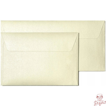 Koperta DL Millenium kremowy 120g. (10szt.) 282202 Galeria Papieru