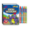 Kredki woskowe 16 kolorów w etui DINO TT8246 PENMATE