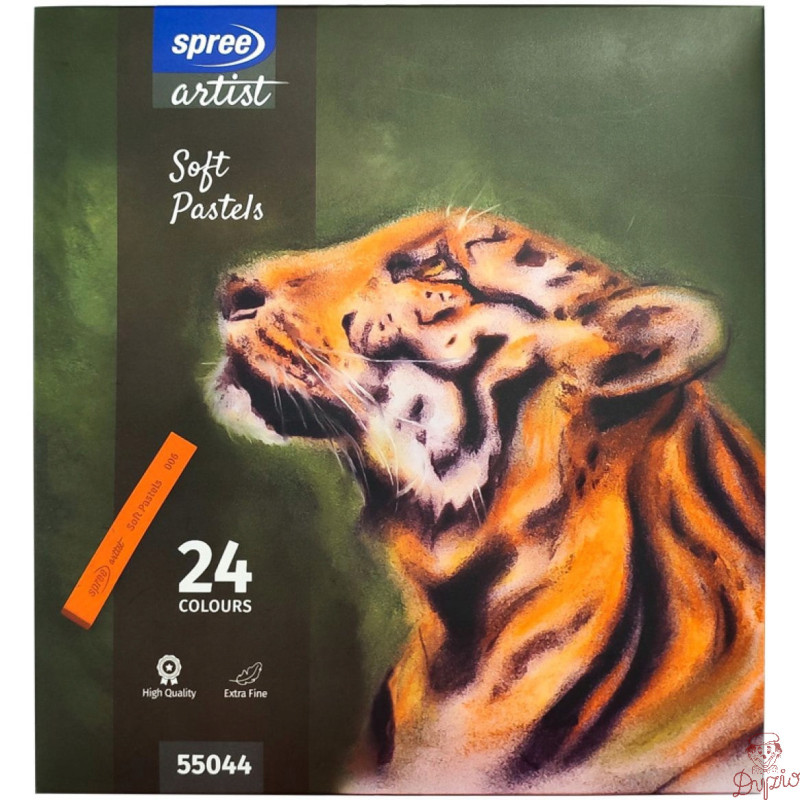 Pastele suche extra fine 24 kolory SPREE artist PAS-550440-00101