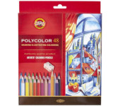 Kredki POLYCOLOR 48 kolorów 3836 KOH-I-NOOR