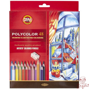 Kredki POLYCOLOR 48 kolorów 3836 KOH-I-NOOR
