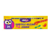 Pastele olejne JUMBO 24 kolory STRIGO SSC030
