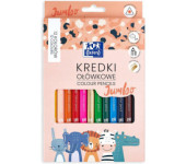 Kredki ołówkowe KIDS JUMBO 12 kolorów 400174529 OXFORD