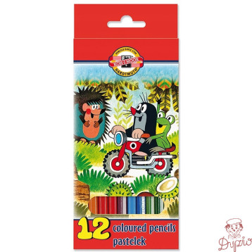 Kredki KRECIK 12 kolorów La Paloma 3652 KOH-I-NOOR